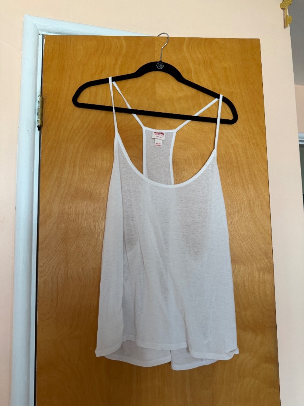 Mossimo Supply Co. White Tank Top, Size XL